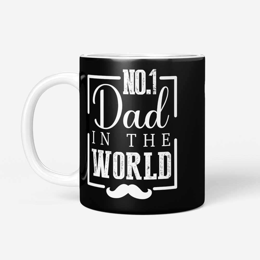 Caneca Dad No.1 in the World 3